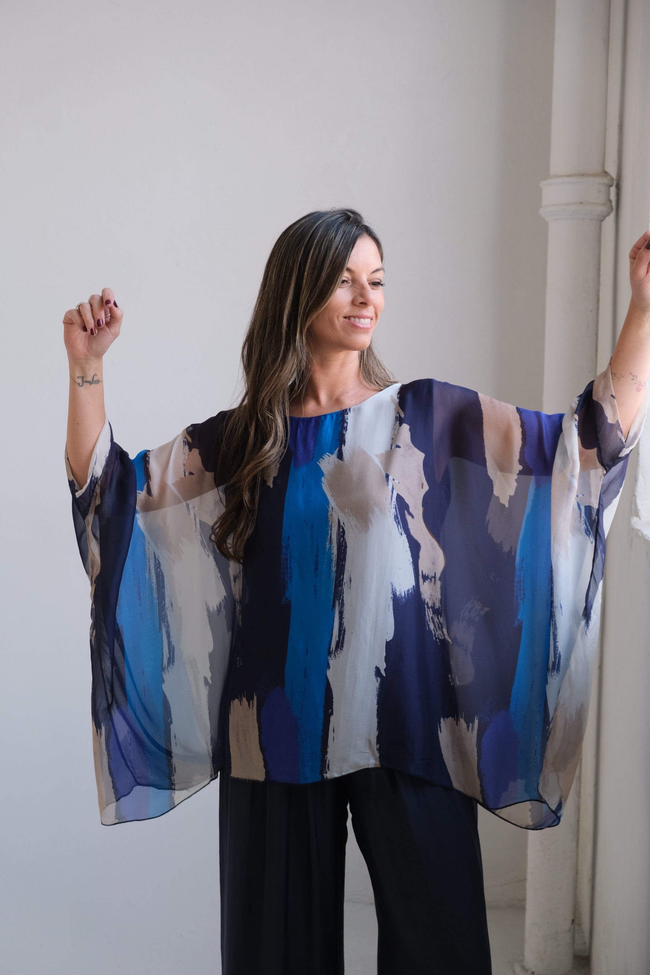 Blusa Clotilde Azul