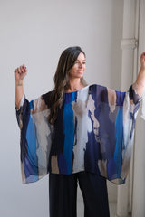 Blusa Clotilde Azul