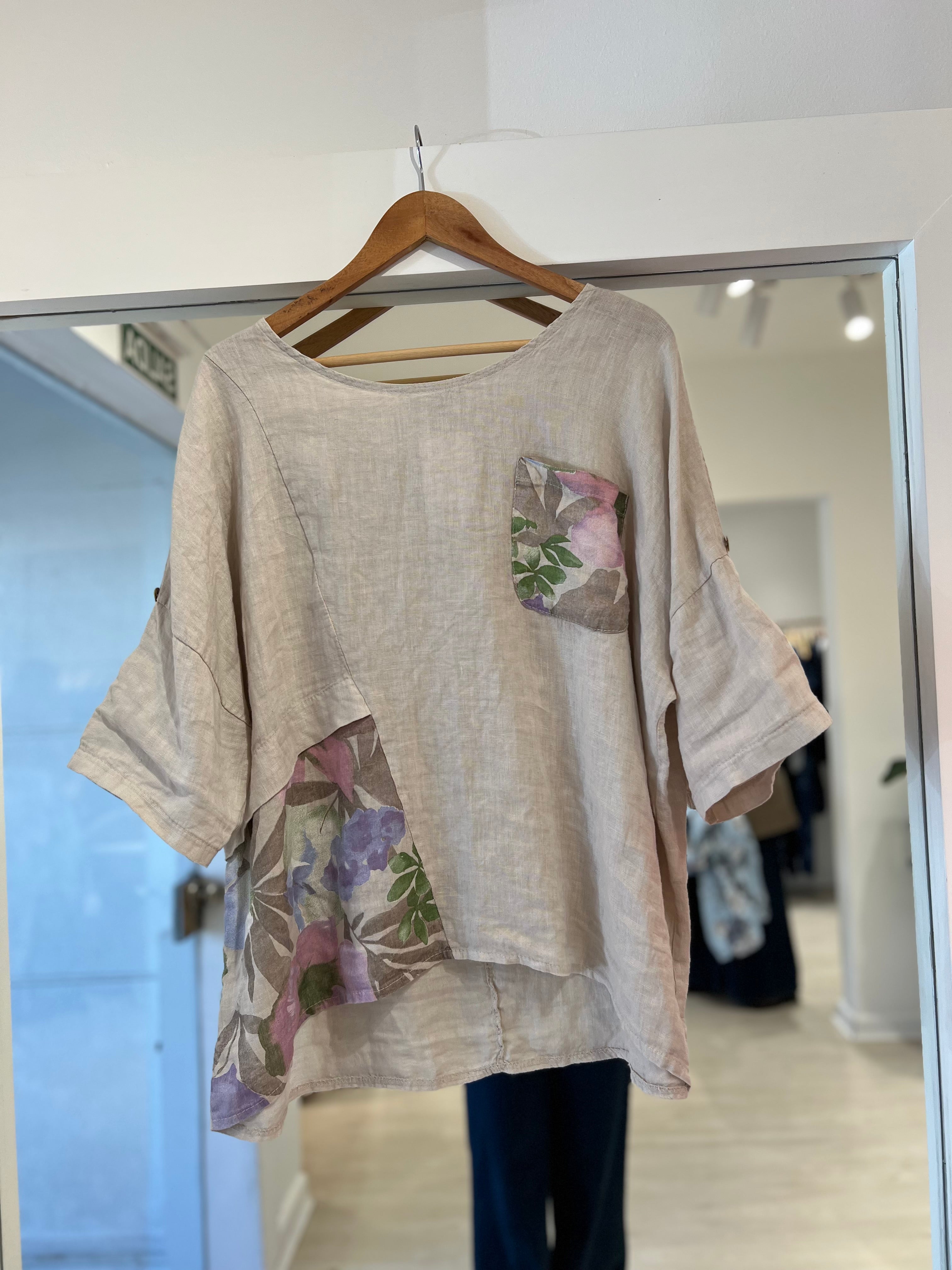 Blusa Alba beige