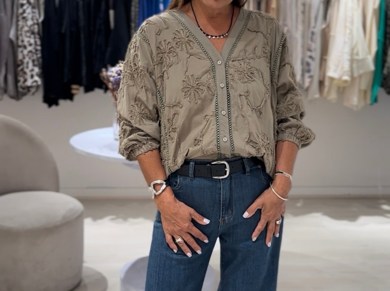 Camisa Sara Verde