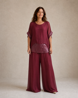 Blusa Varenna Bordo