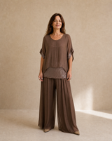 Pantalon Varenna Chocolate