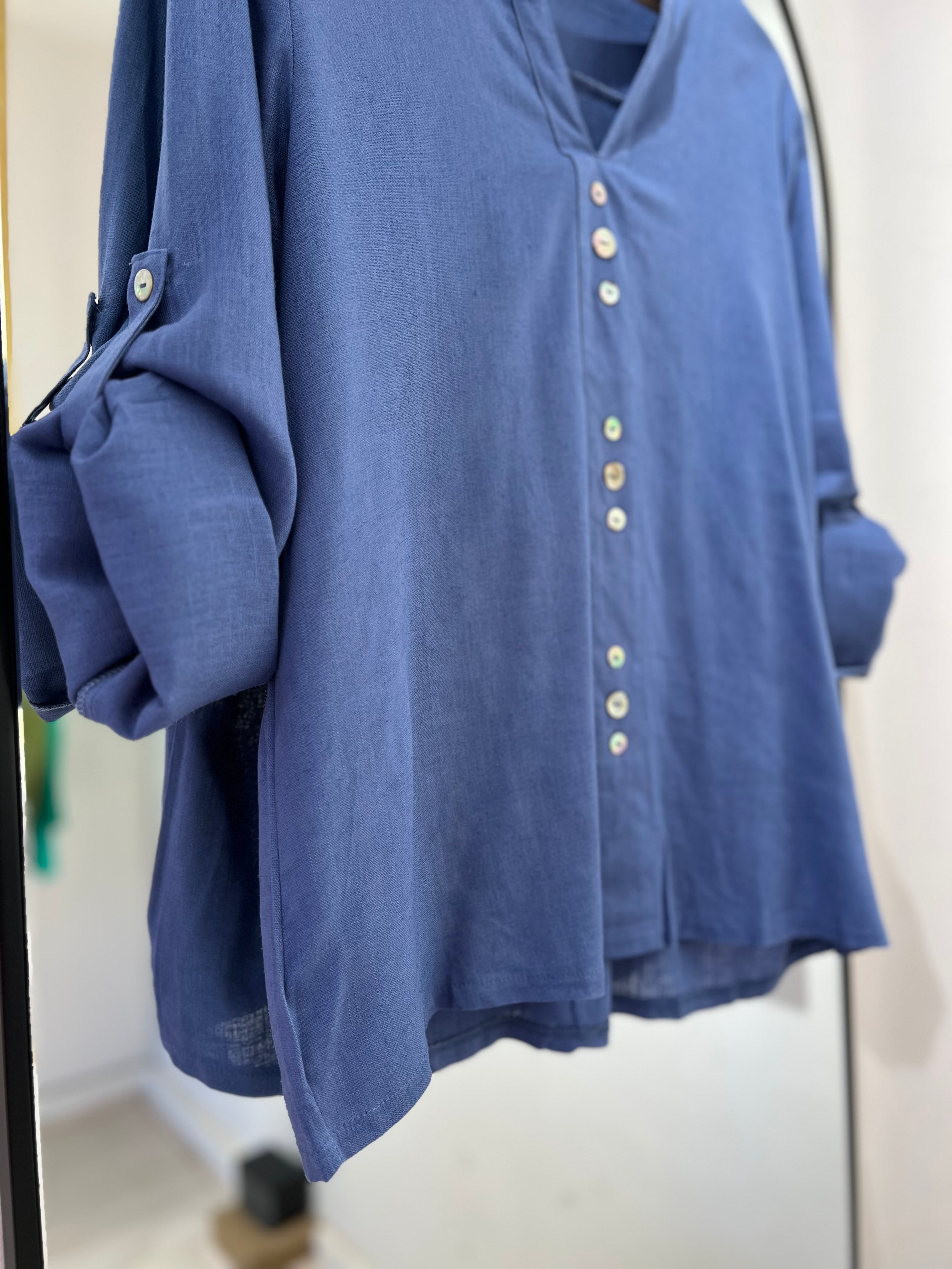 Blusa Esmeralda Azul Jeans