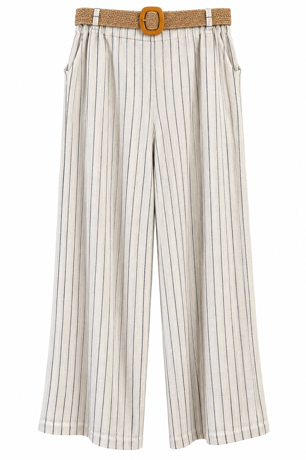Pantalon Rayas Blanco