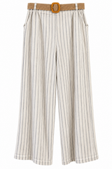 Pantalon Rayas Blanco
