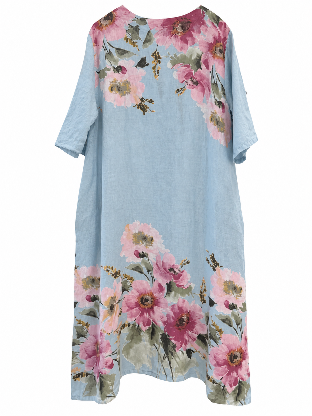 Vestido Positano celeste