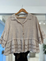 Camisa Malibú beige