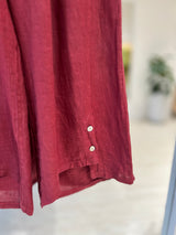pantalon Java bordo
