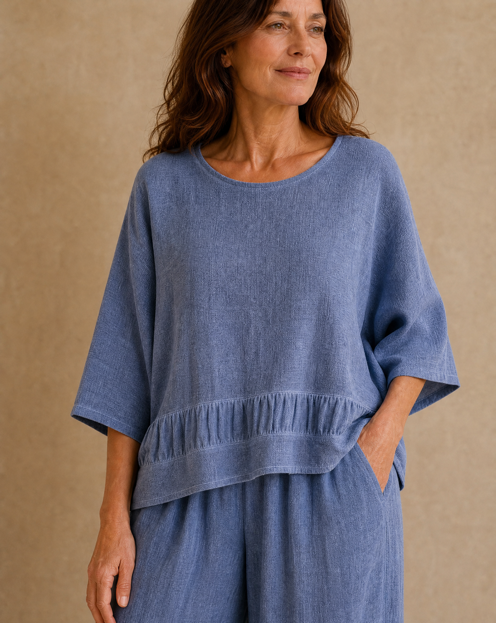 Blusa Sira Azul Jean