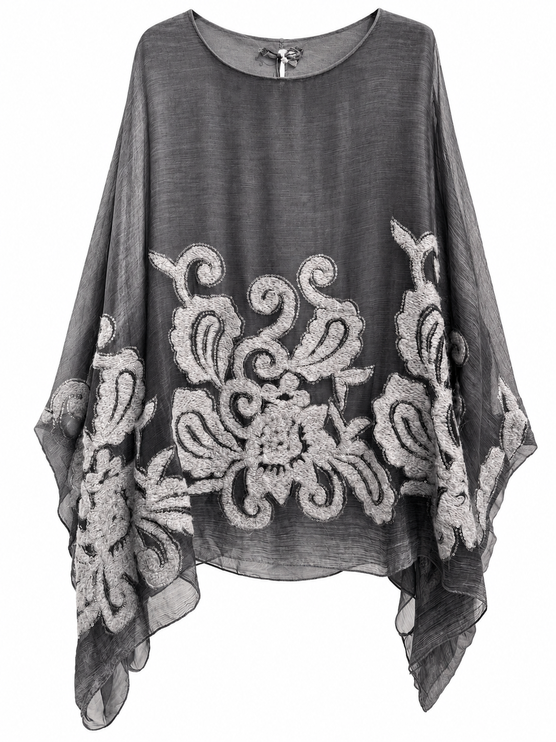 Blusa Azu gris