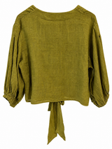 Blusa Nudo verde pistacho
