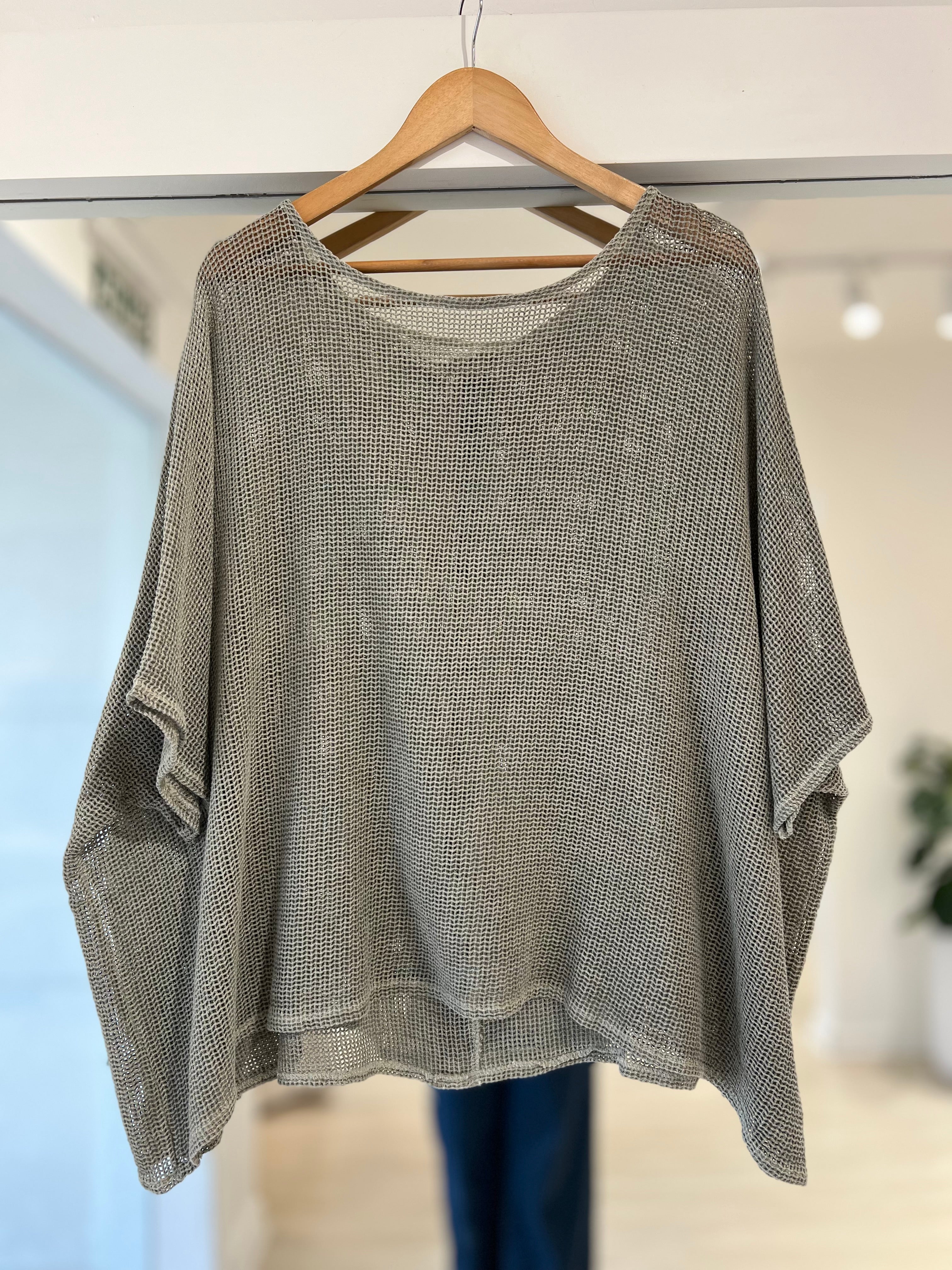 Poncho Montana verde