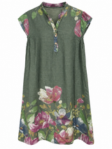 Vestido Lita Verde Militar