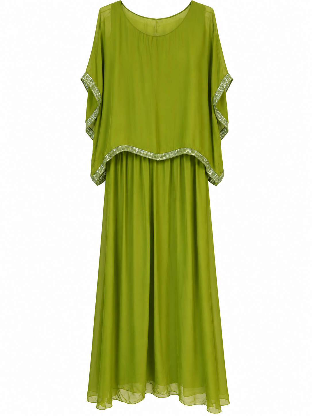 Vestido Georgia Verde Pistacho