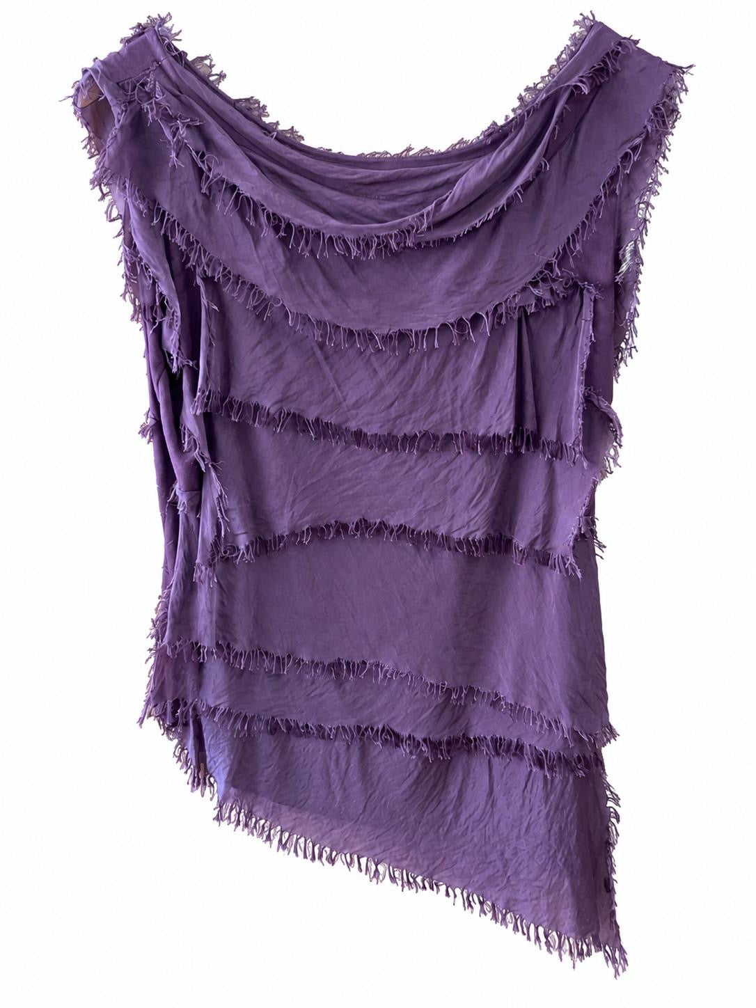 Musculosa Flecos viscosa Bordo