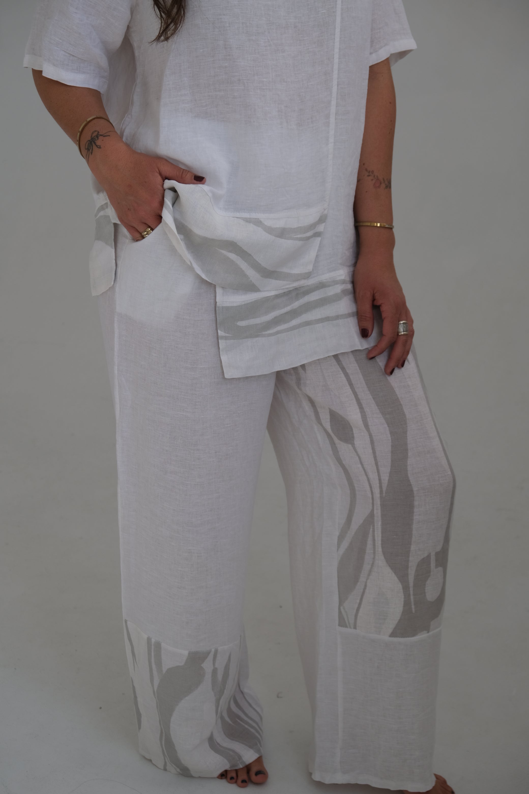 Pant Fresia Blanco