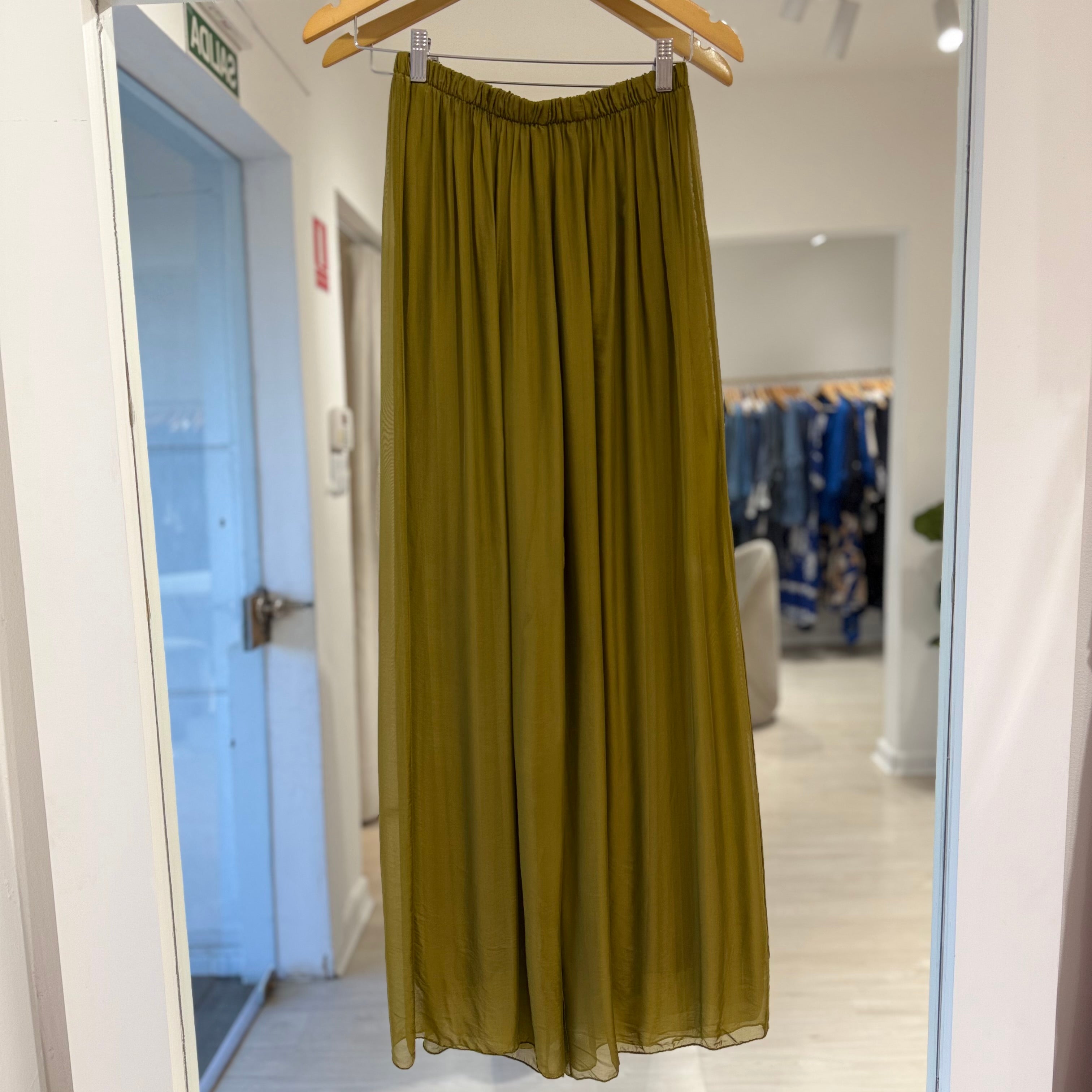Pantalón Cerdeña Verde Pistacho