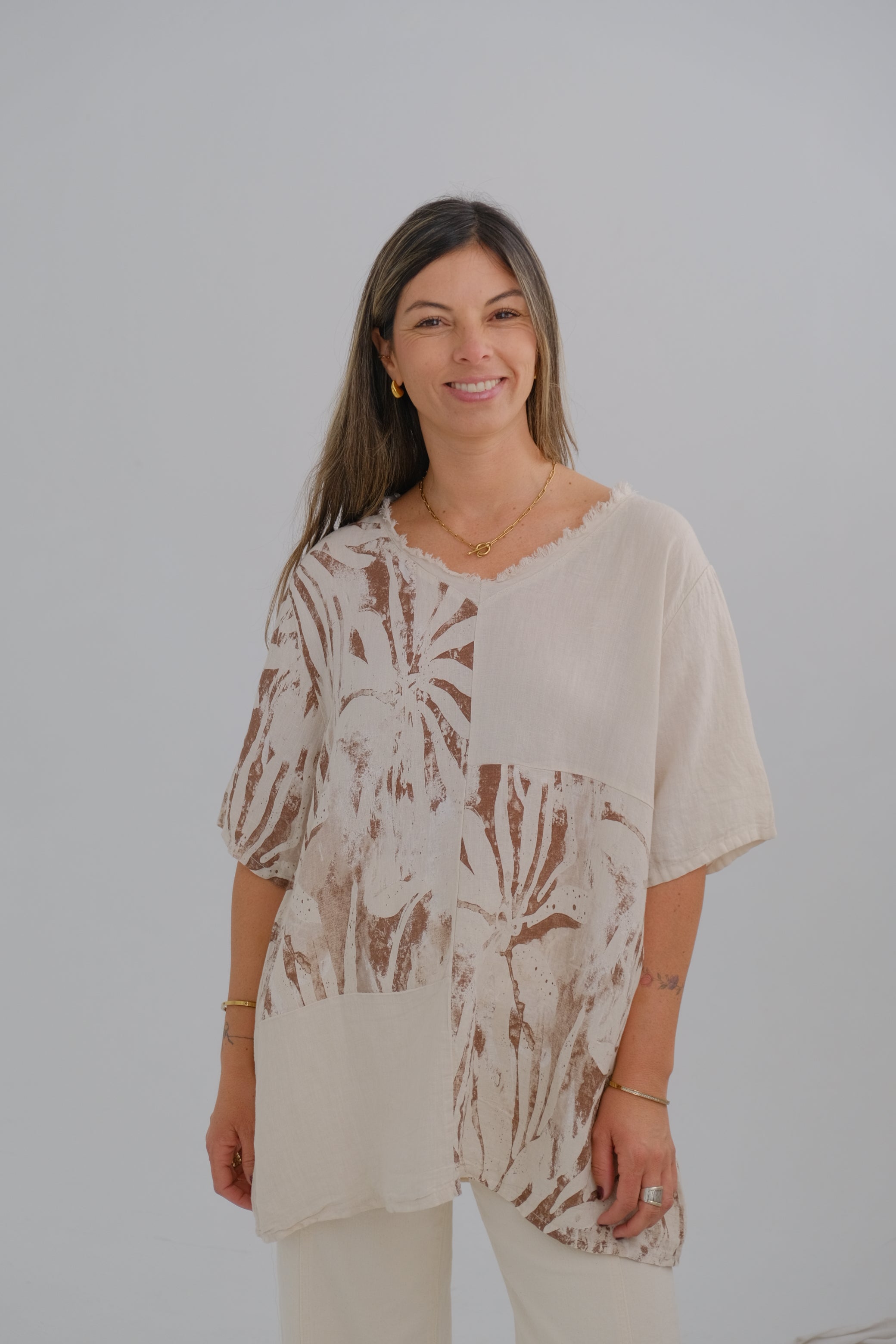 Blusa Magnolia Beige