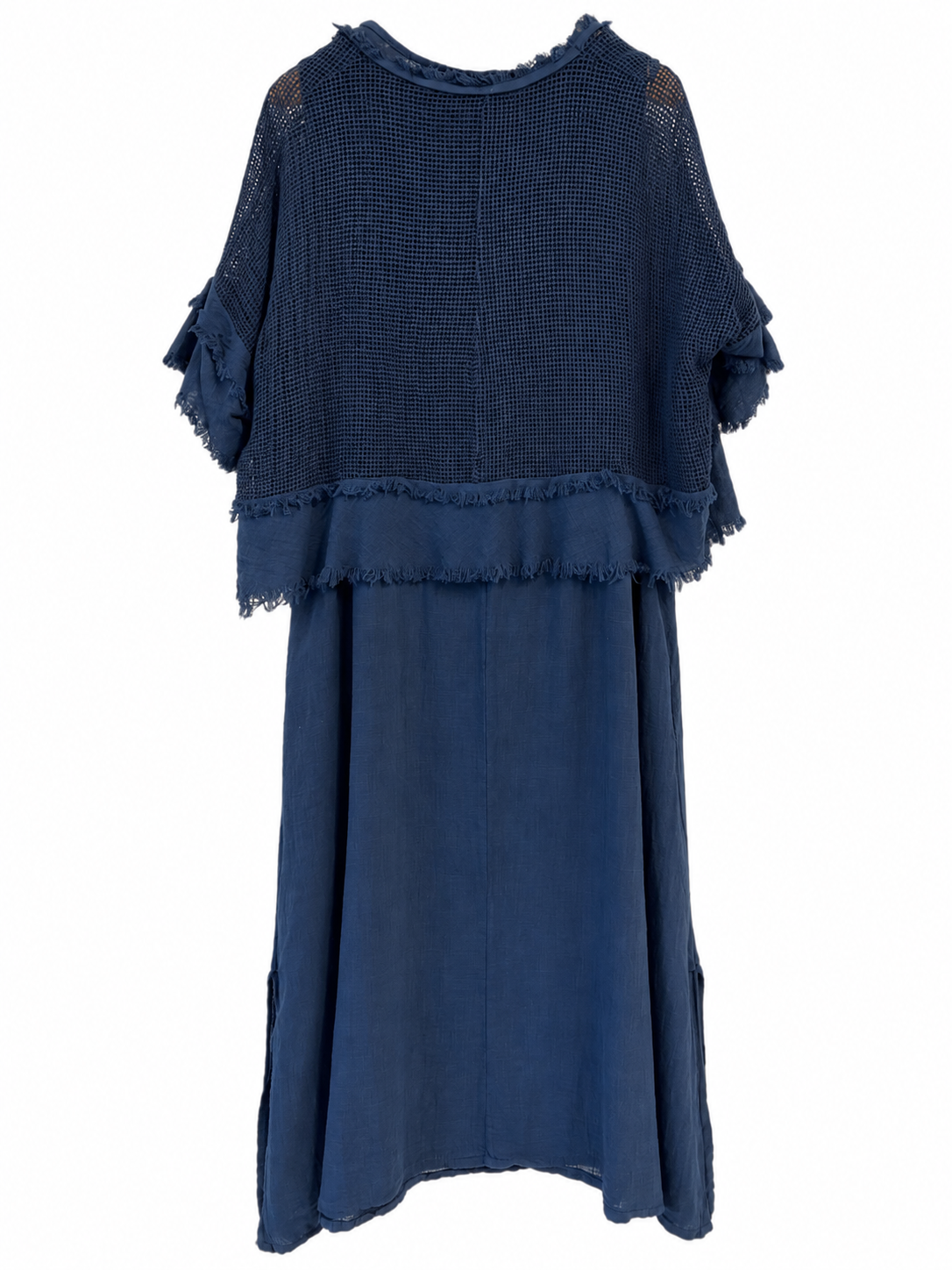 Vestido Jacinta azul marino