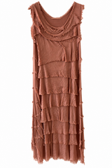 Vestido Akira Terracota