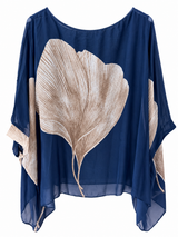 Blusa Ibiza Azul Marino
