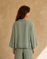 Camisa Gala Verde Seco
