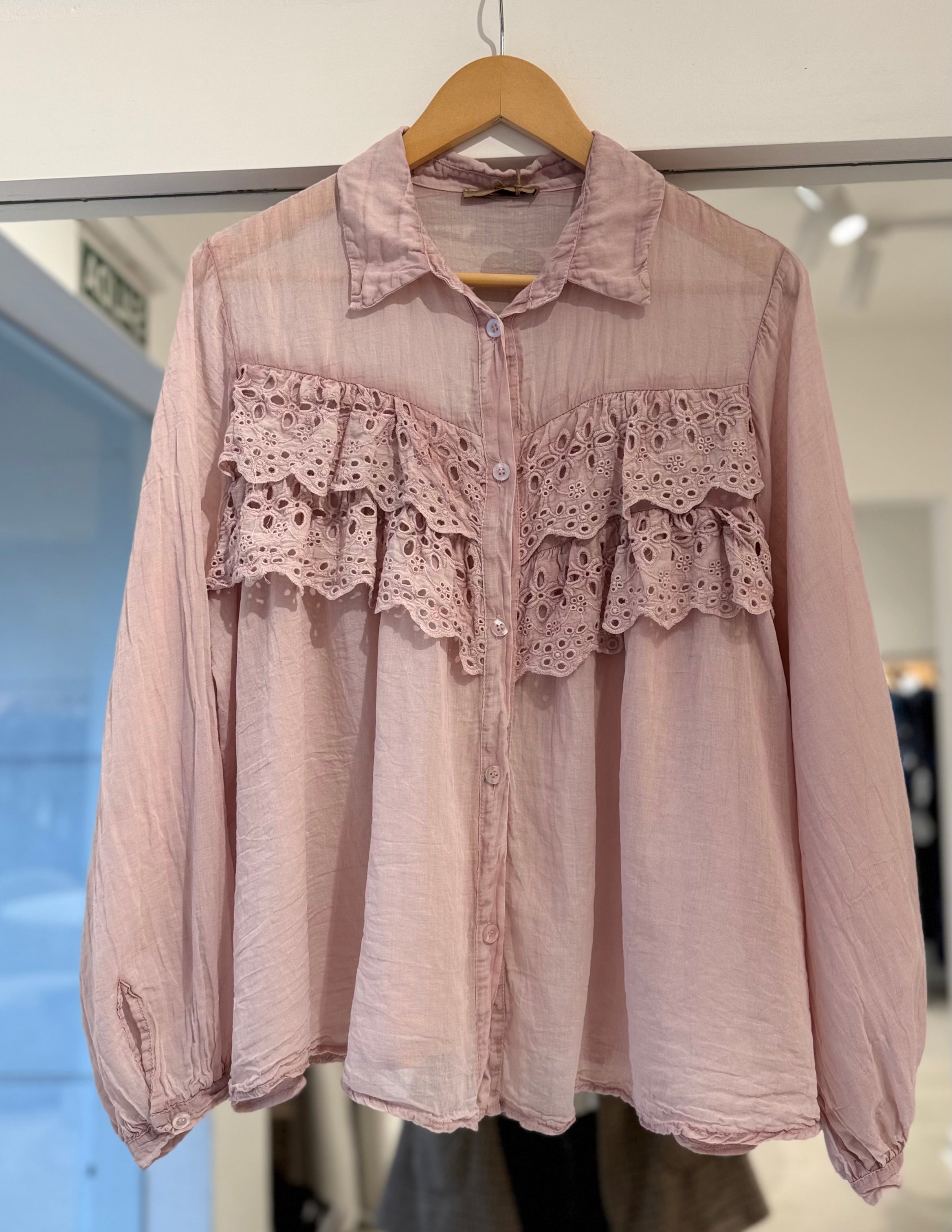 Camisa Samoa Rosa