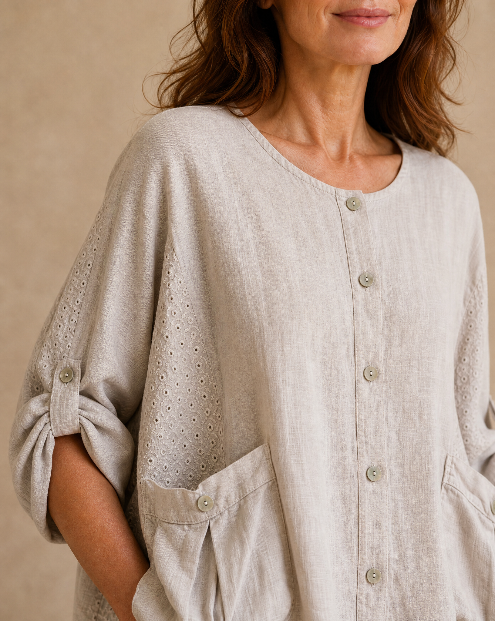Blusa Marfil Beige