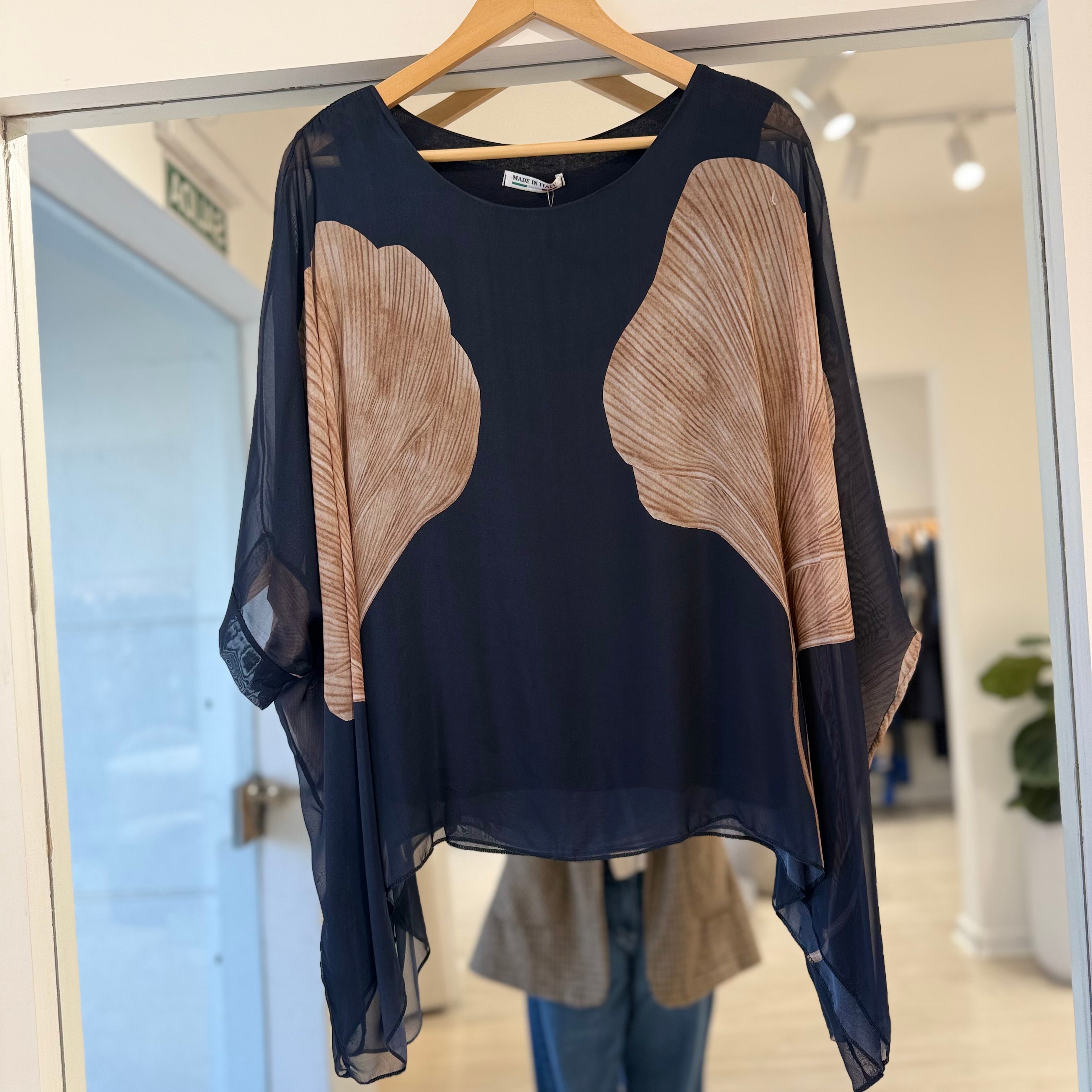 Blusa Ibiza Azul Marino