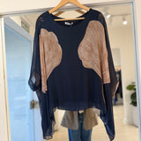 Blusa Ibiza Azul Marino
