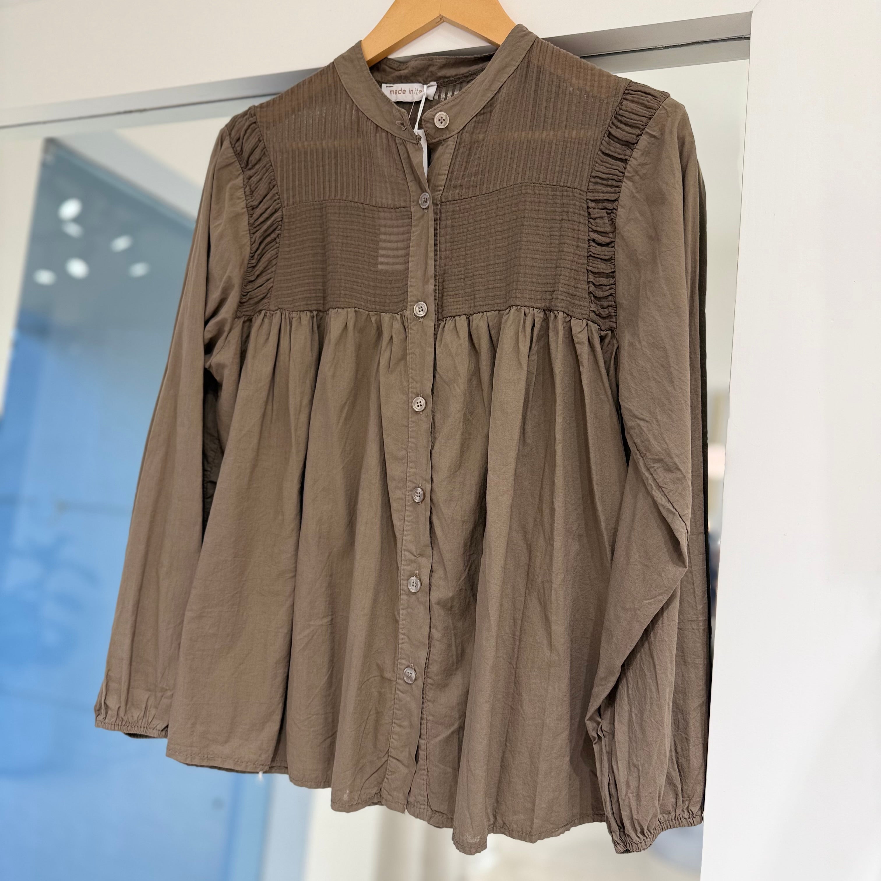 Camisa Isabella Chocolate