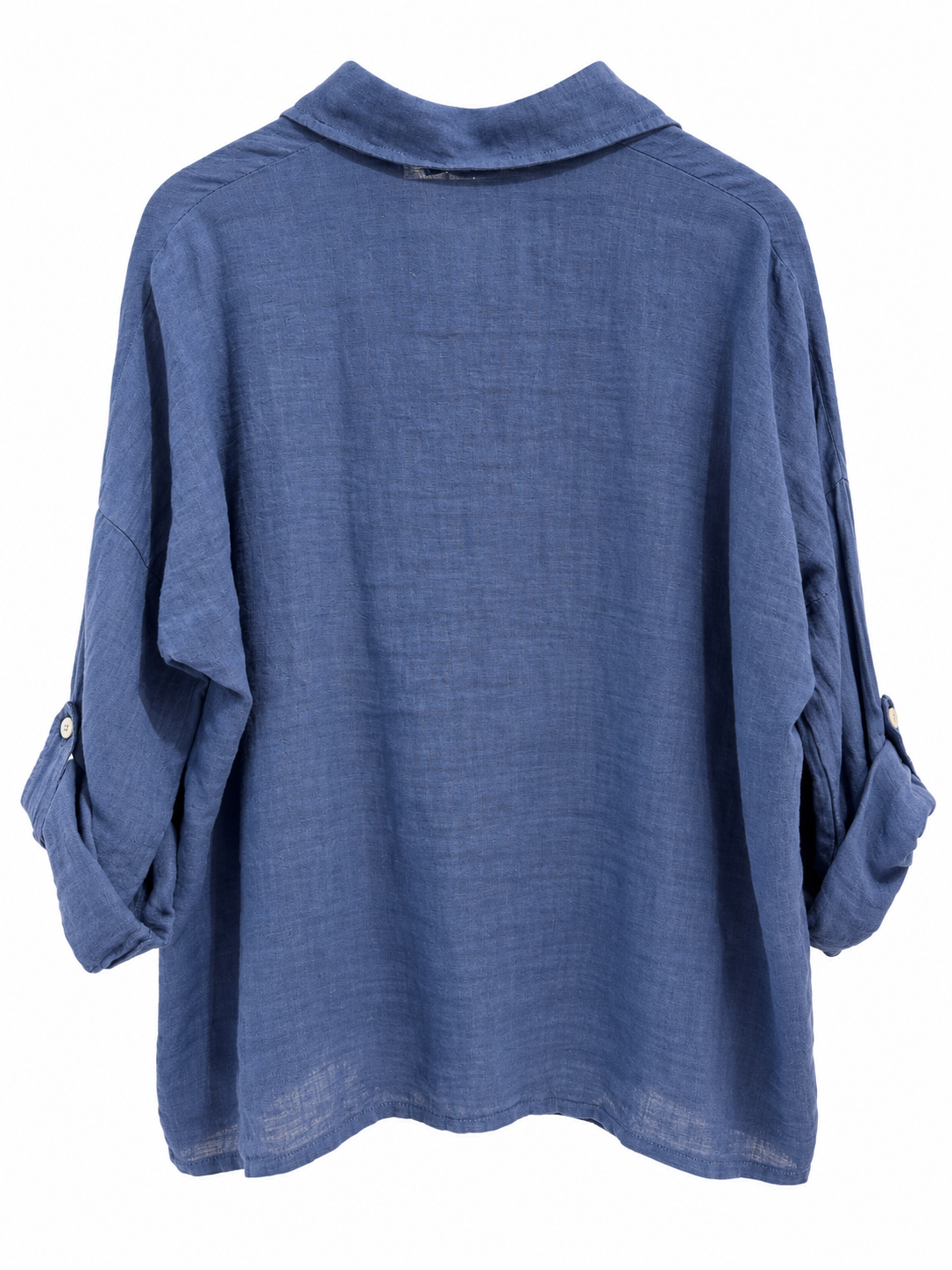 Camisa Libia azul jean