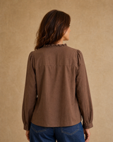 Camisa Dominica Chocolate