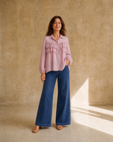 Camisa Samoa Rosa
