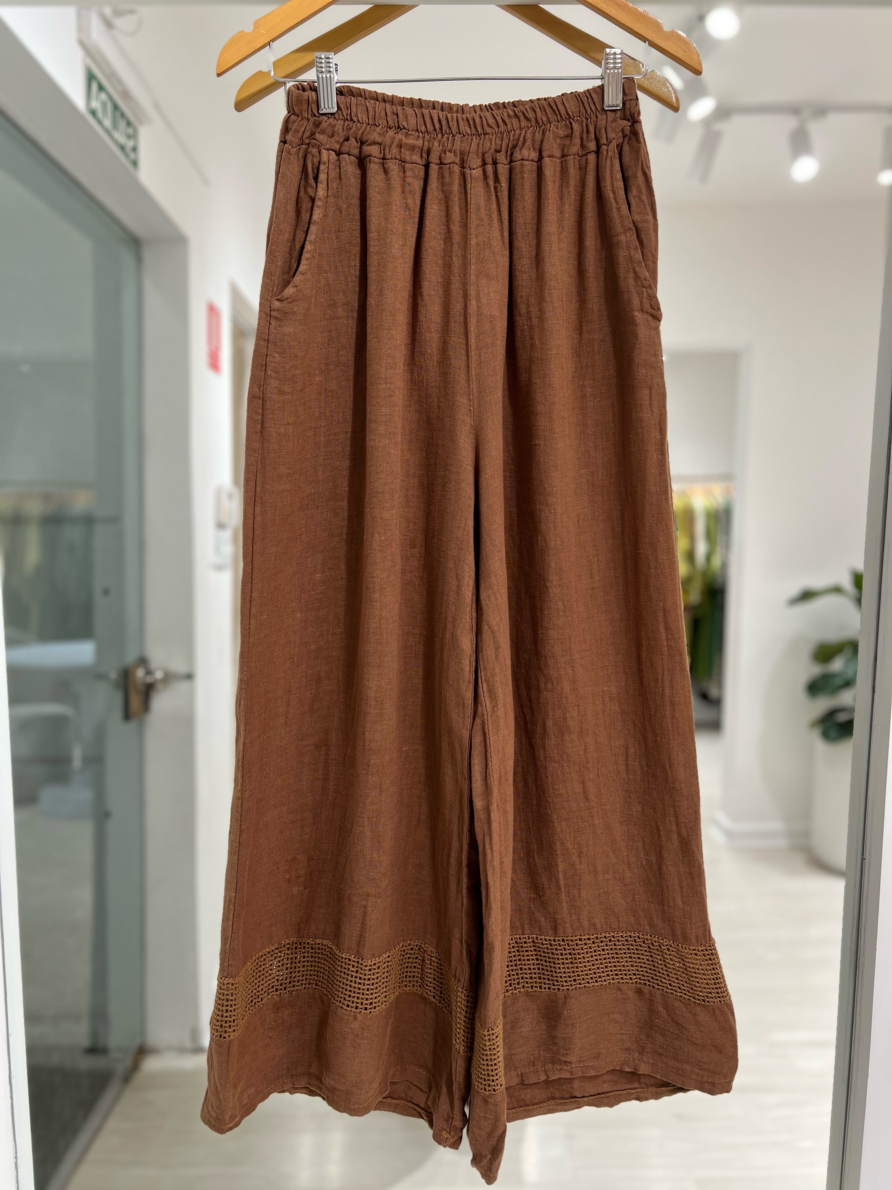 Pantalón Lisboa tostado