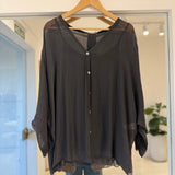 Camisa Cerdeña Gris Oscuro