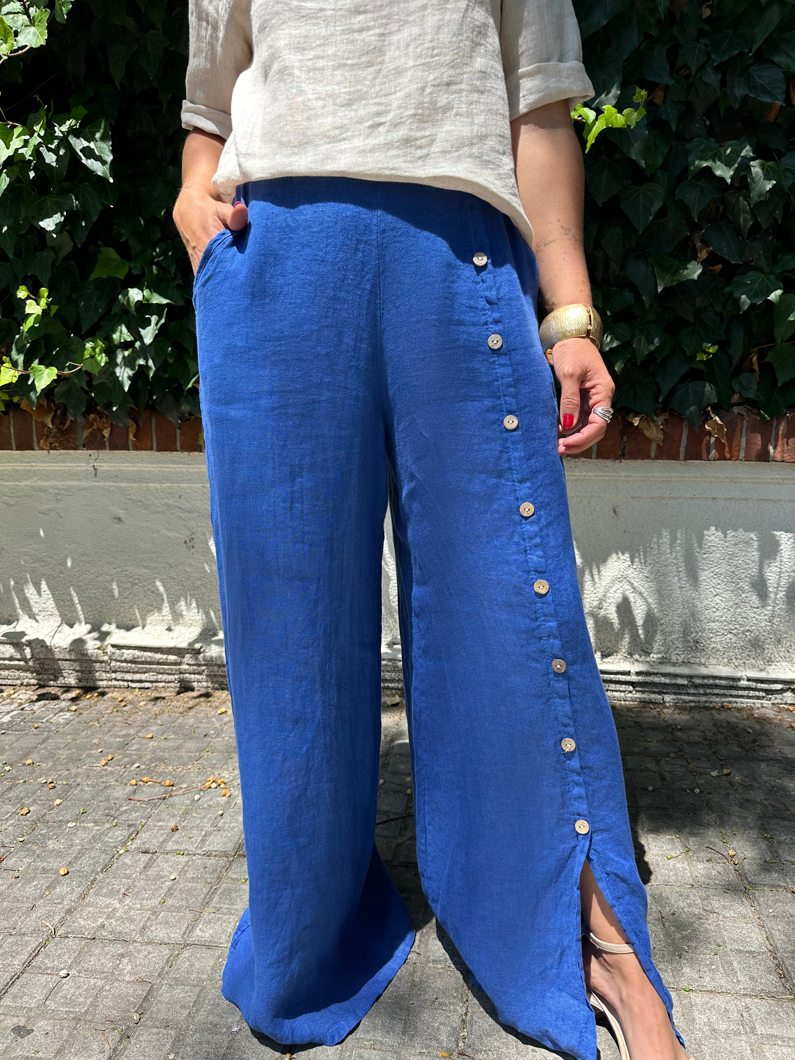 Pantalon Lily Azul Francia