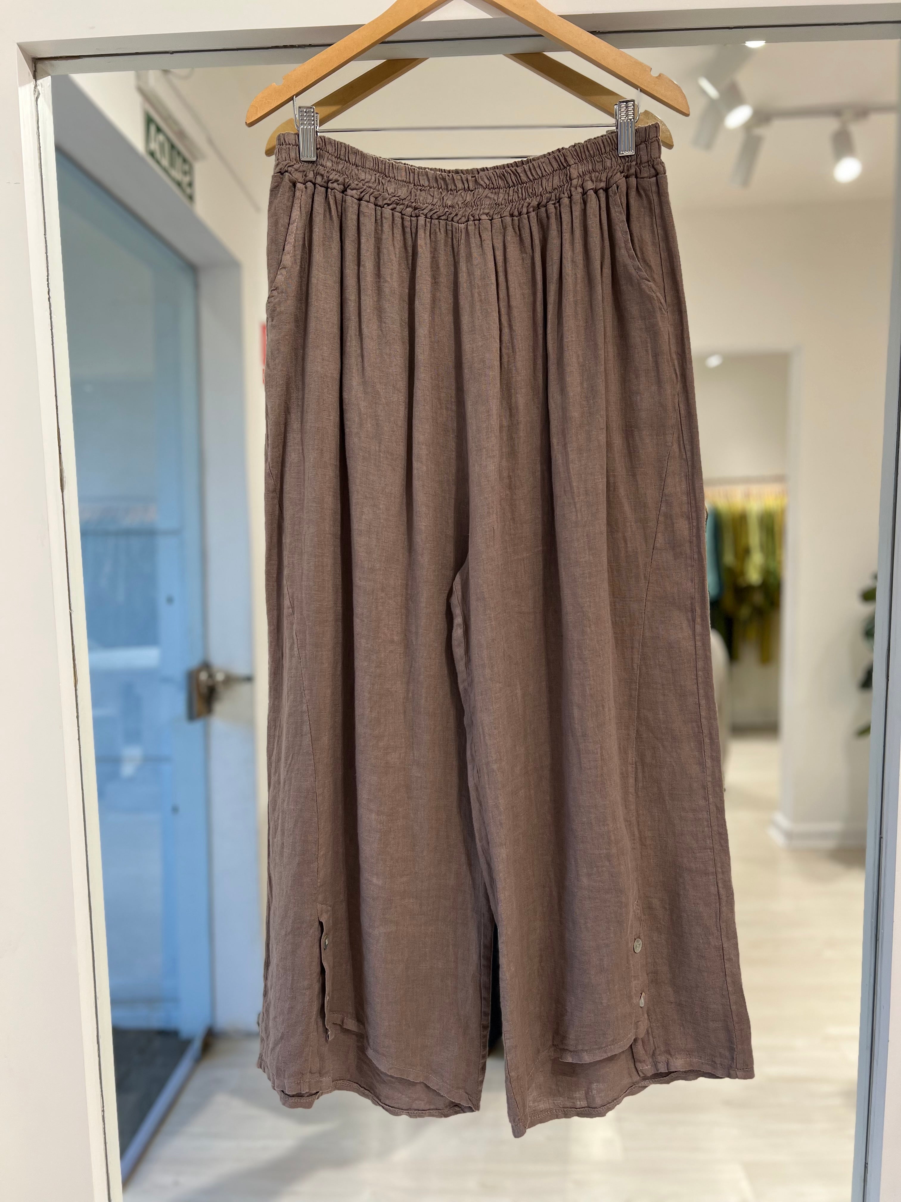 pantalon Java tostado