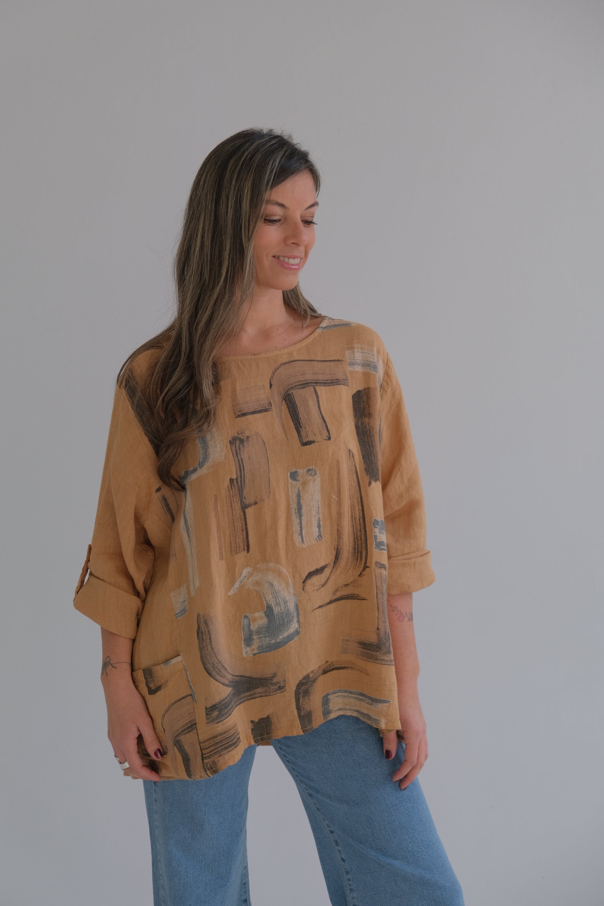 Blusa Portofino Camel