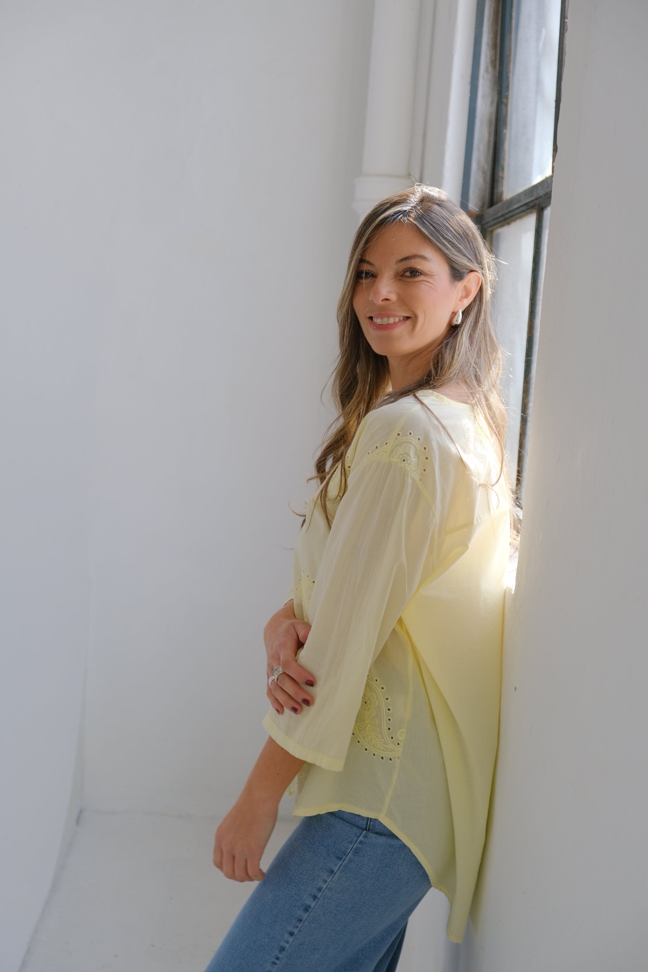 Blusa Capri Amarilla