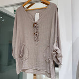 Blusa Sole Beige