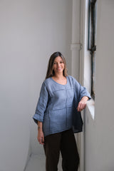 Blusa Bevagna Azul Jean