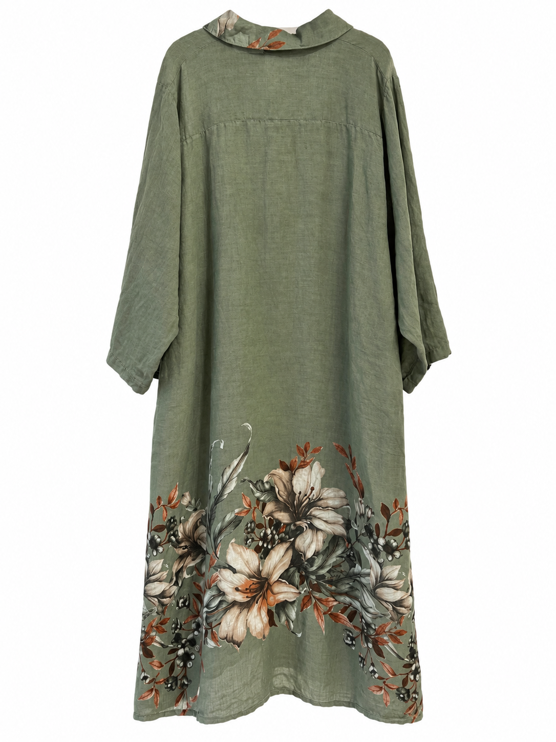 Vestido Marea verde
