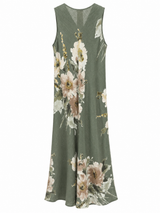 Vestido Eira Verde Seco