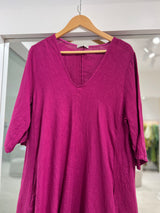 Vestido Magic Midi magenta