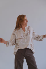 Camisa Batik Beige