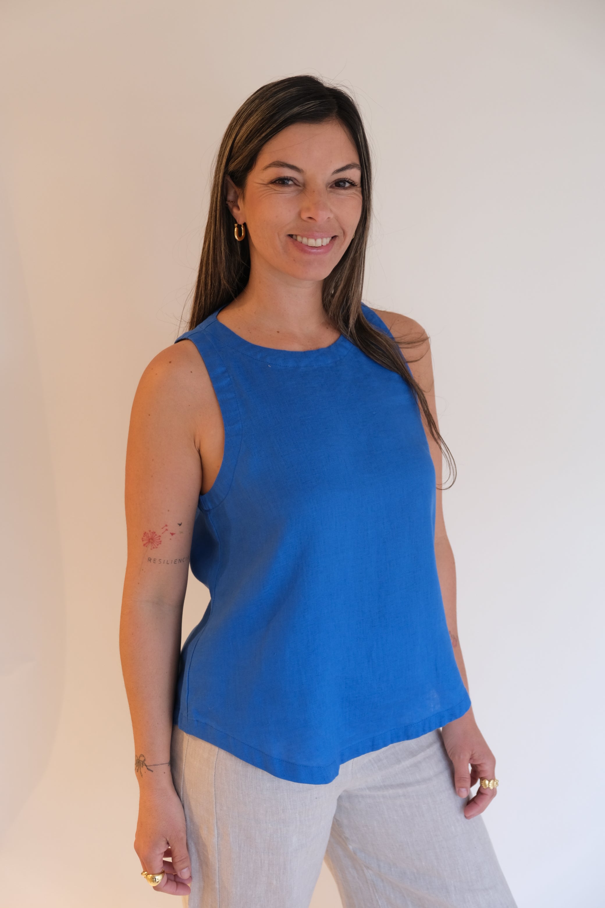 Musculosa Comodín azul CÁPSULA