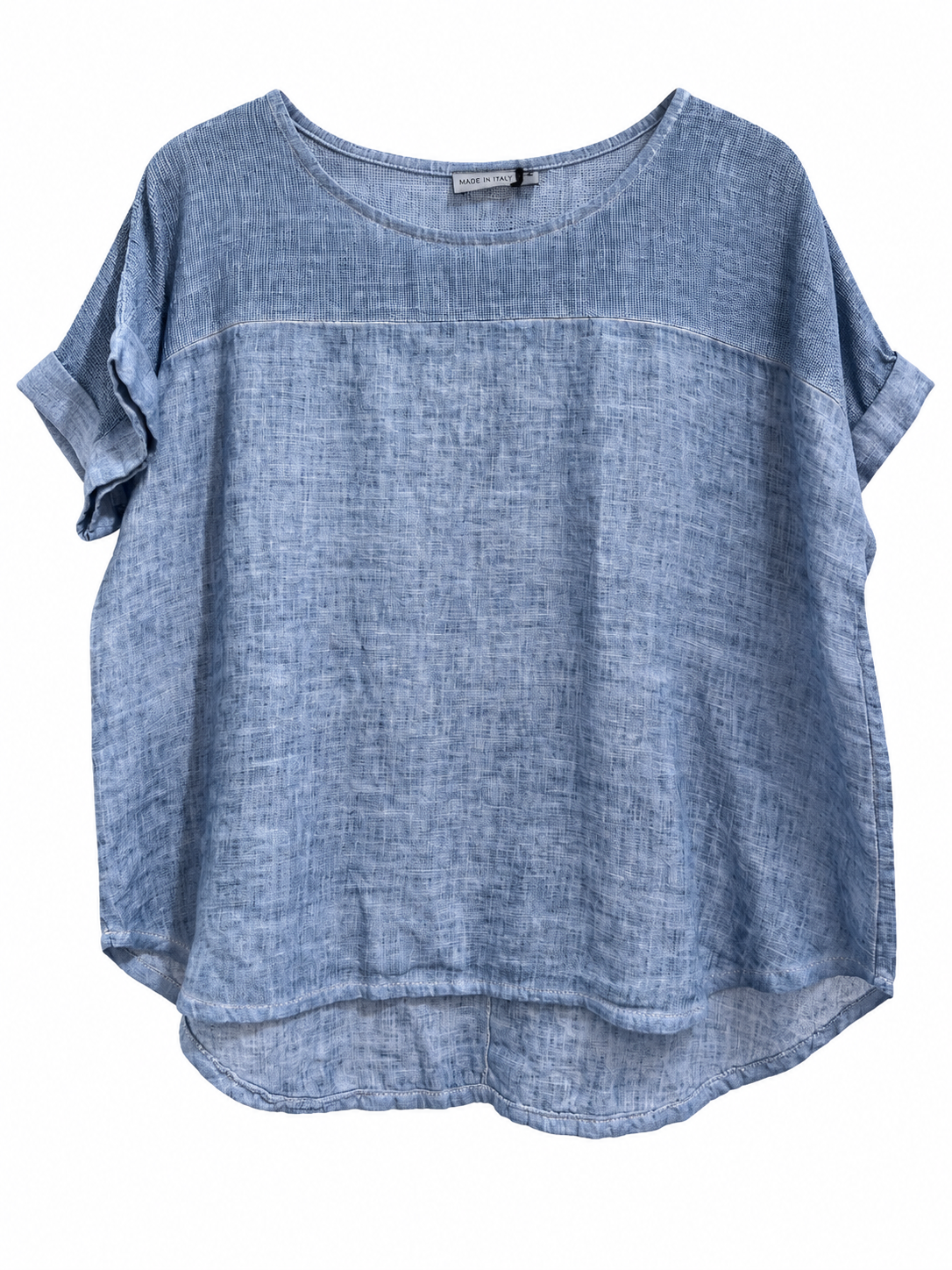 Blusa Cleo Azul Jean