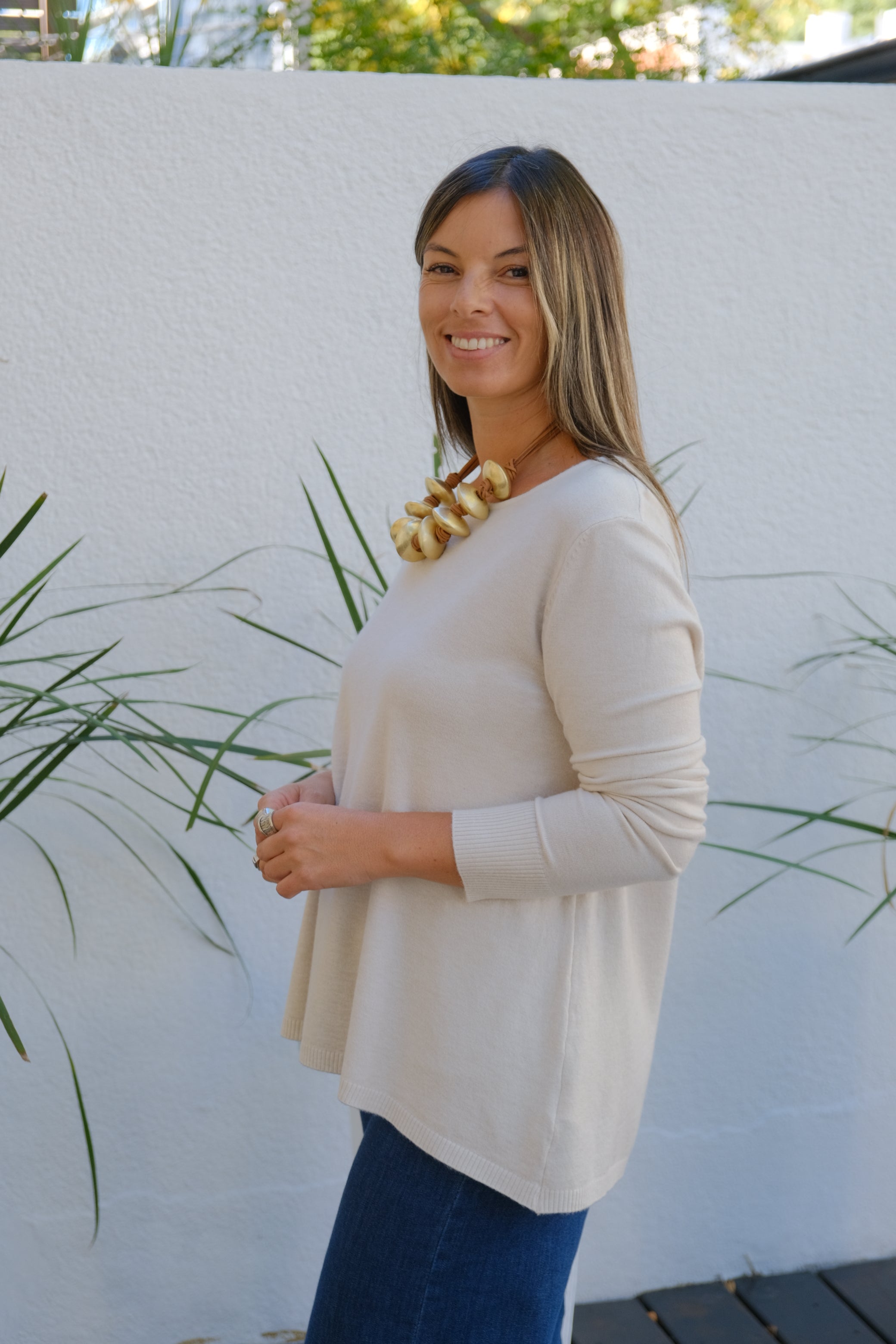 Sweater Kira Beige