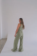 Pantalón Bruna Verde Seco CÁPSULA